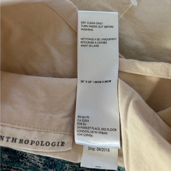 Anthropologie All Roads Woven Solstice Decorative Shames Pillowcase Set of Two - Picture 6 of 14